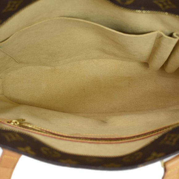 Auth LOUIS VUITTON BABYLONE Shoulder Bag Monogram Leather Brown France - Picture 14 of 16